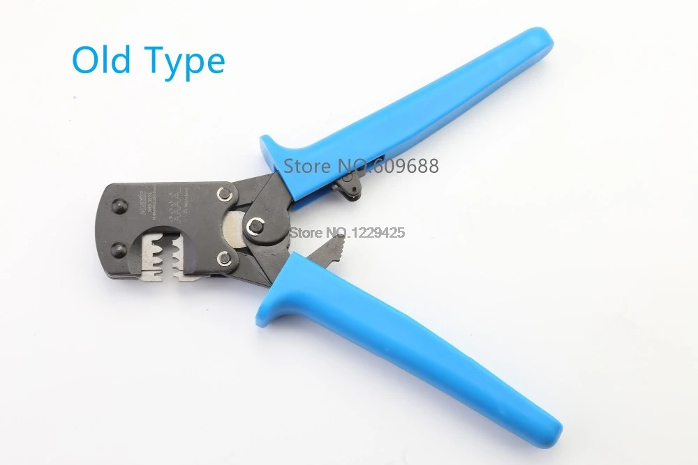 IWISS IWS-3220 Ratchet Crimping Plier Hand Crimper Tools for Narrow-pitch Connector Pins Crimp Range 0.03-0.5mm2 (AWG: 32-20)