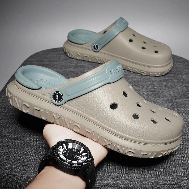 

2025New Comfortable Casual Couple Style New Hole Shoes.High Quality Slippers for Couples