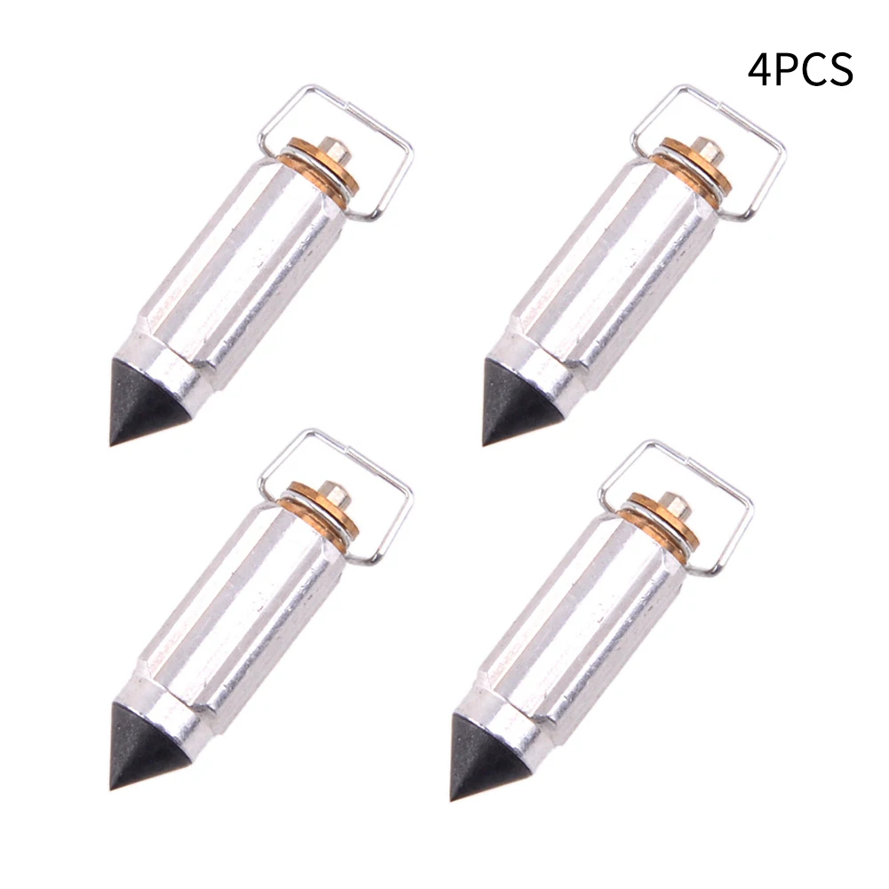Replacement Carburetor Float Needle Valves Set 4pcs For For Suzuki XV650 V Star FZ700 FZX700 XJ700 FZ750 FZR750 XV750 Models