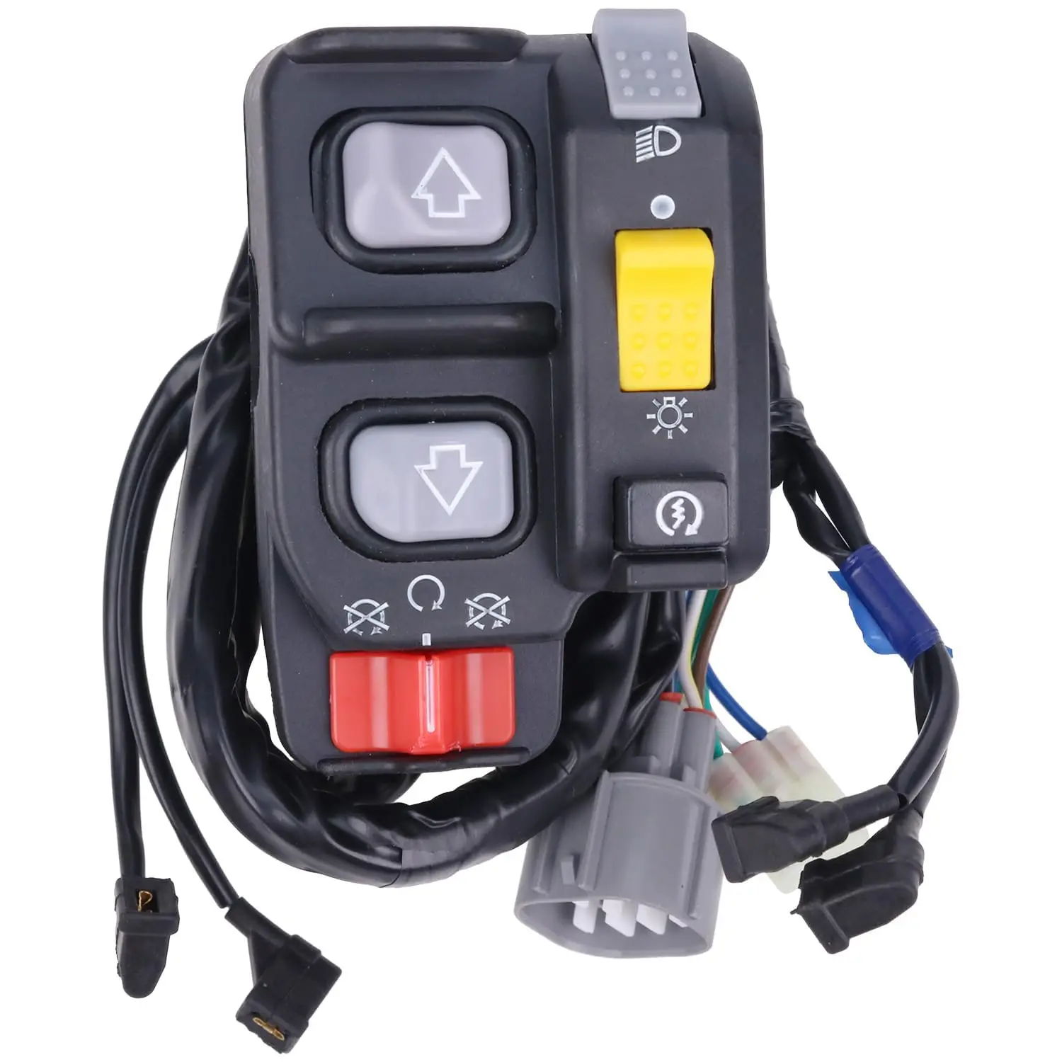 TRX250 Start Stop Kill Shift Switch Headlight for Honda Recon 250 TRX250 2008-2019 Electric Handlebar Replaces 35140-HM8-B73