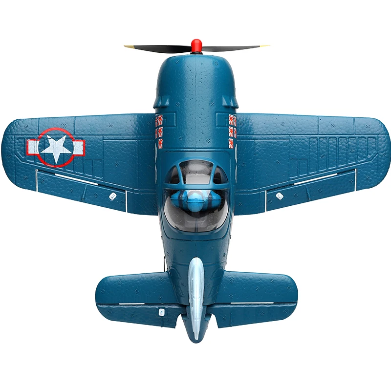 WLtoys F4U A500 4Ch 6G/3D Samolot kaskaderski Sześcioosiowa stabilność Samolot zdalnie sterowany Elektryczny samolot RC Dron Zabawki na zewnątrz