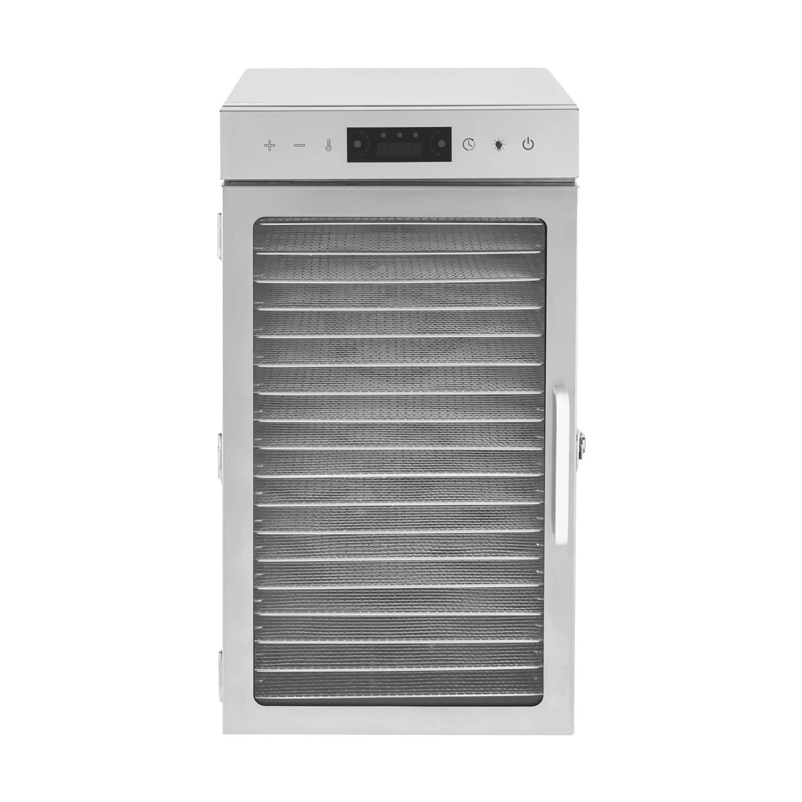 Low Noise Food Dehydrator Large Capacity Stainless Dryer Temperature Adjustable Machine For Drying Vegetables And Fruits