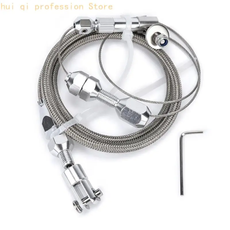 Installation Control Cable 24 Inch with Steel Outer Cover for Service Tasks H8WE