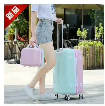 Women Travel Luggage suitcase Set travel Trolley suitcase Rolling Bags On Wheels  Women Wheeled bags  Rolling Luggage Suitcase