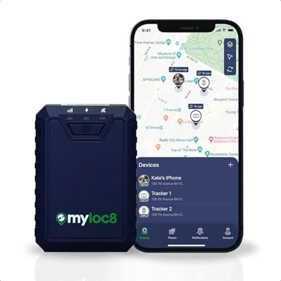 

Ultra GPS Tracker for Vehicles Red Waterproof Hidden GPS Car Tracker Device for Vehicles Trucks 4G LTE RealTime Updates 9 Month