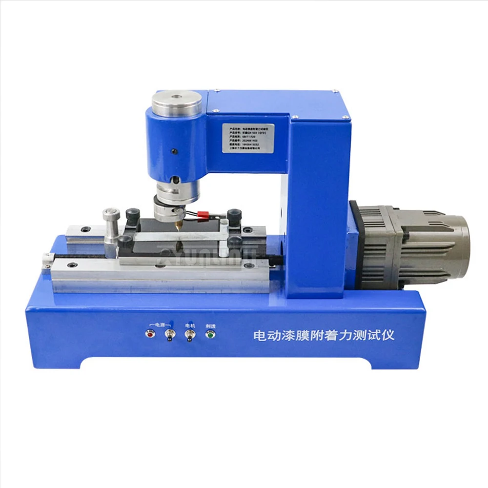 Electric/Manual Paint Film Adhesion Tester Measure the adhesion of various coatings to the surface of the coated object