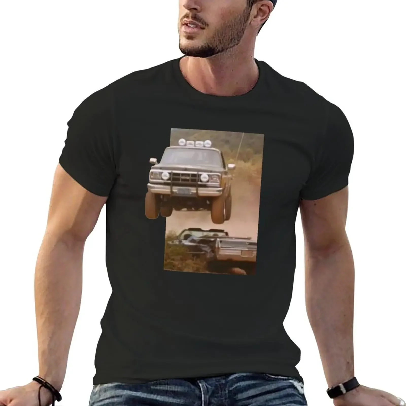 

Colt Seavers- Unknown Stuntman T-Shirt Aesthetic clothing plain baggy shirts Blouse luxury clothes men