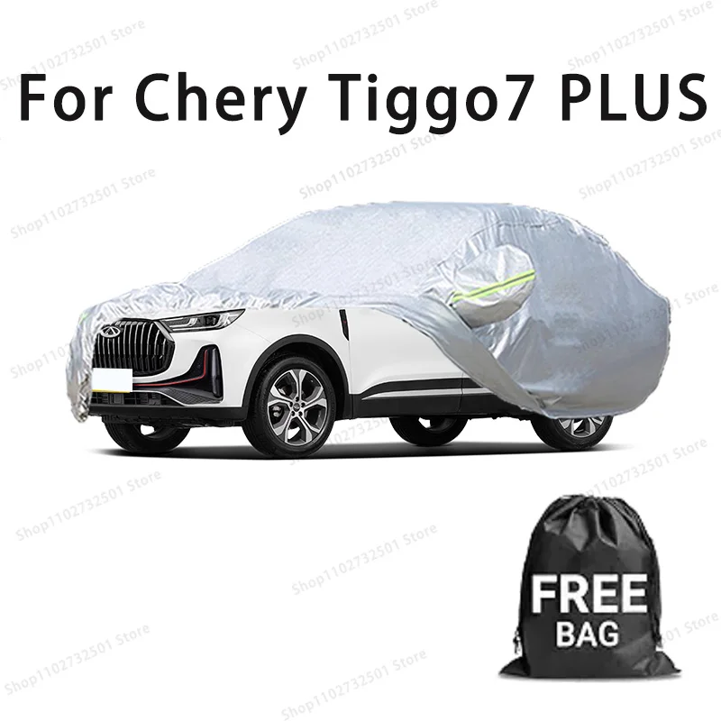 

Car cover For Chery Tiggo7 PLUS Full cover Waterproof sun protection cover Scratch resistant cars accessories