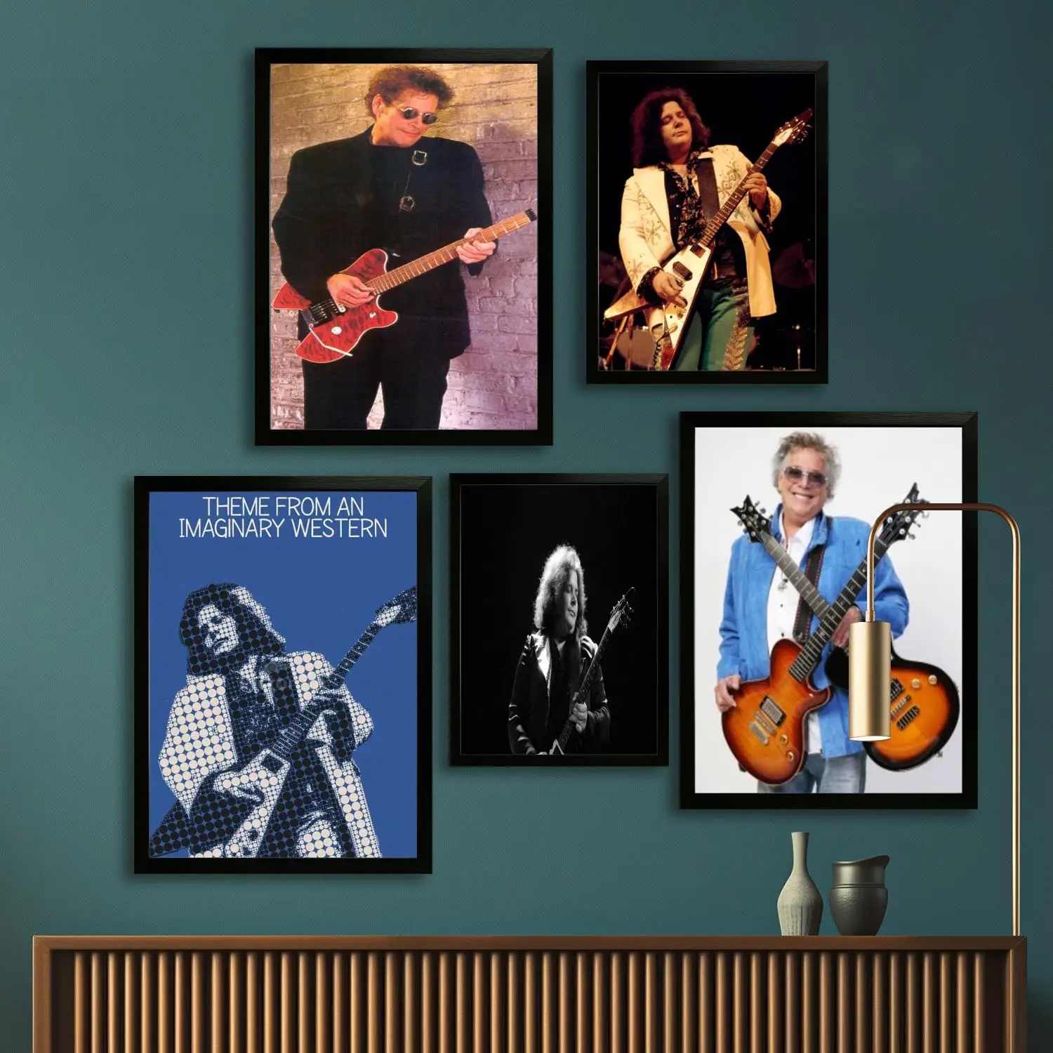 Leslie West Canvas Art Poster, Wall Art, Picture Print, Modern Family, Bedroom Decor, Posters,Decorative painting