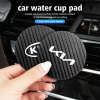 For KIA Car Universal Cup Holder Anti-Slip Insert Coasters Pads Accessories K5 K2 Rio Optima Sportage Venga Sorento Stonic Forte