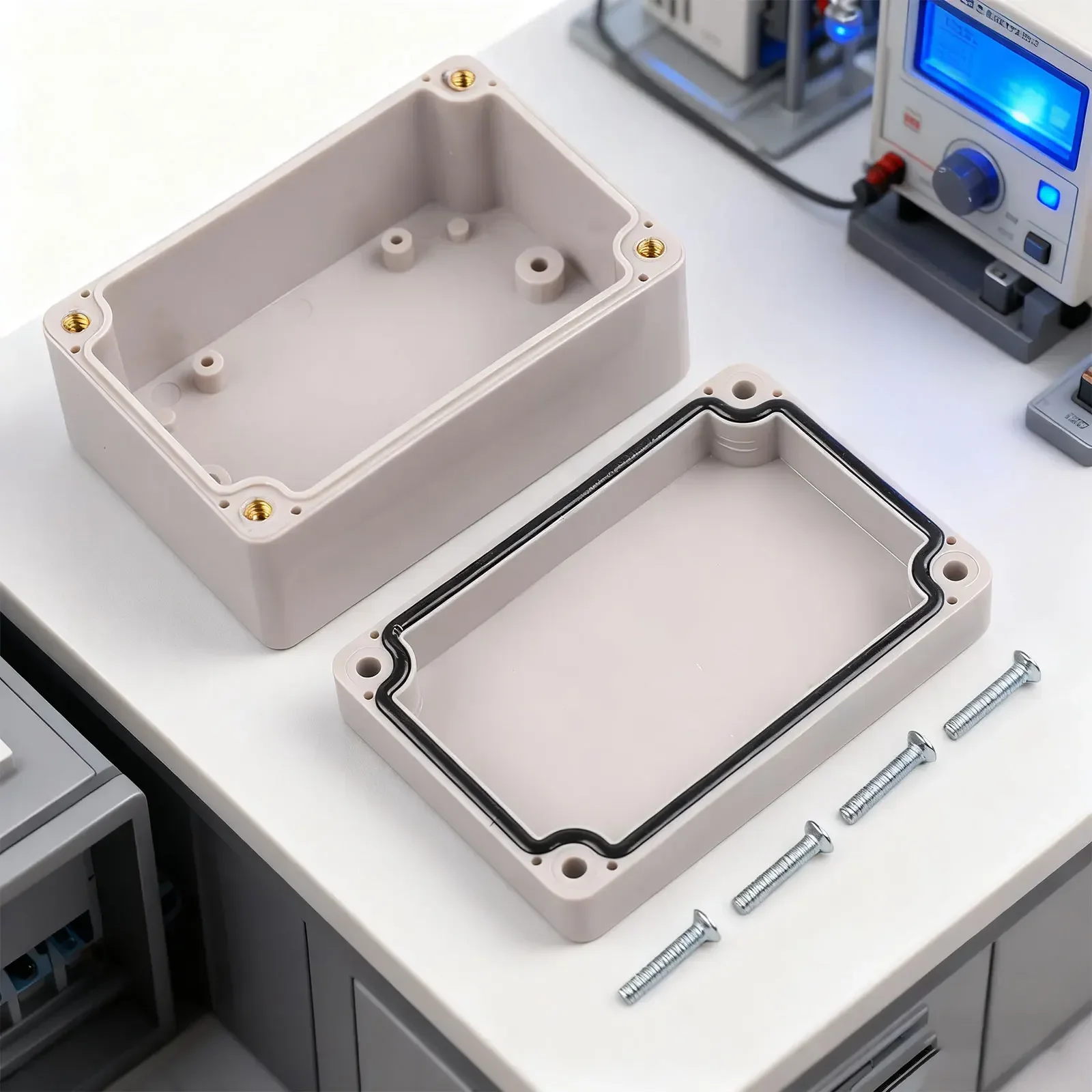 Cable Cases Plastic Enclosure Outdoor Use Electrical Projects White Weatherproof Enhanced Durability Long-lasting