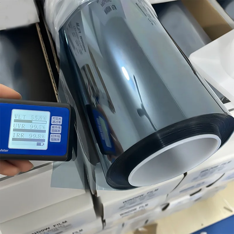 

Тонирующая пленка для окон высокой четкости Цветная нано-техническая оконная пленка Хамелеонно Керамическая оконная пленка в рулоне