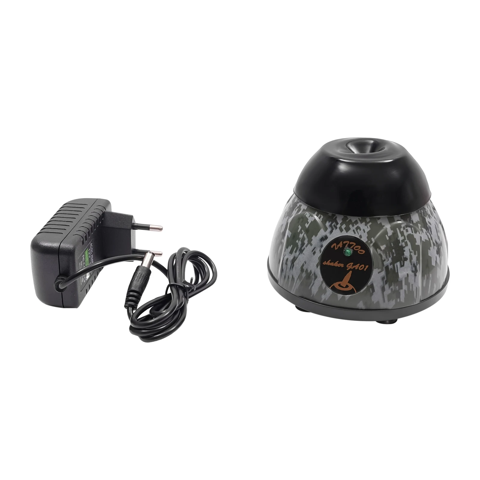 Tattoo-Tintenmischer, 4,5mm Durchmesser Mini-Vortex-Shaker 5200 U/min, Touch-Control Nagellack-Rührgerät mit Rutschfester Basis, EU-Stecker