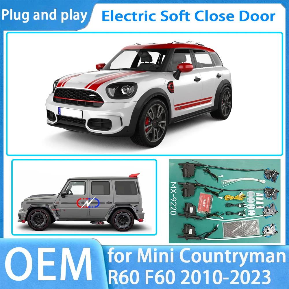 

for Mini Countryman R60 F60 2010-2023 OEM Car Soft Close Door System Electric Auto Pull Power Latch Power Closing Quiet