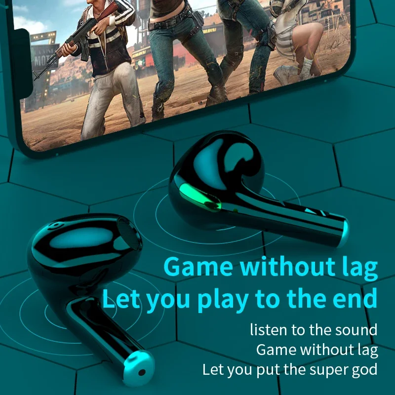 T20ENC BT słuchawka hi-fi dźwięk Sport wodoodporny ENC Call Reduction Lag-Free słuchawki gamingowe TWS bezprzewodowe słuchawki douszne