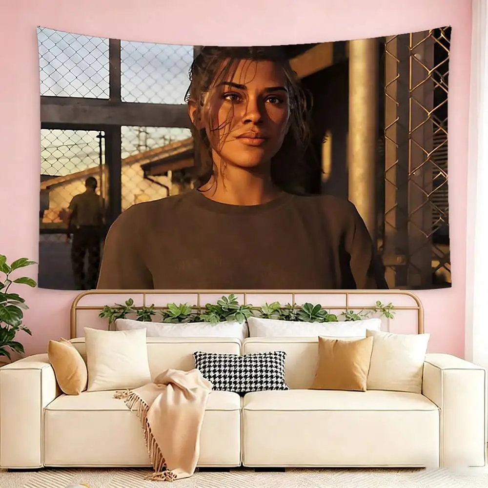Lucia Caminos  Flags Suitable For Party Club Outdoor Interior Wall Decoration Banner Fans Gift