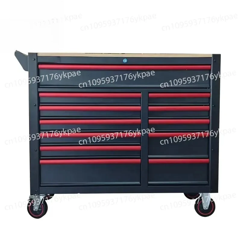 Movable 12-pump tool car workshop hardware with drawers tool storage shelf maintenance auto repair tool box car