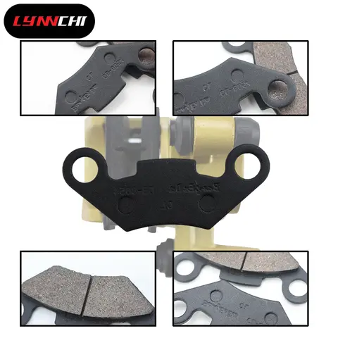 LYNNCHI Motorcycle Parts Disc Caliper Brake Pads Shoes For 50cc 70cc 90cc 110cc 125cc 150cc 200cc 250cc ATV Quad Four Wheeler