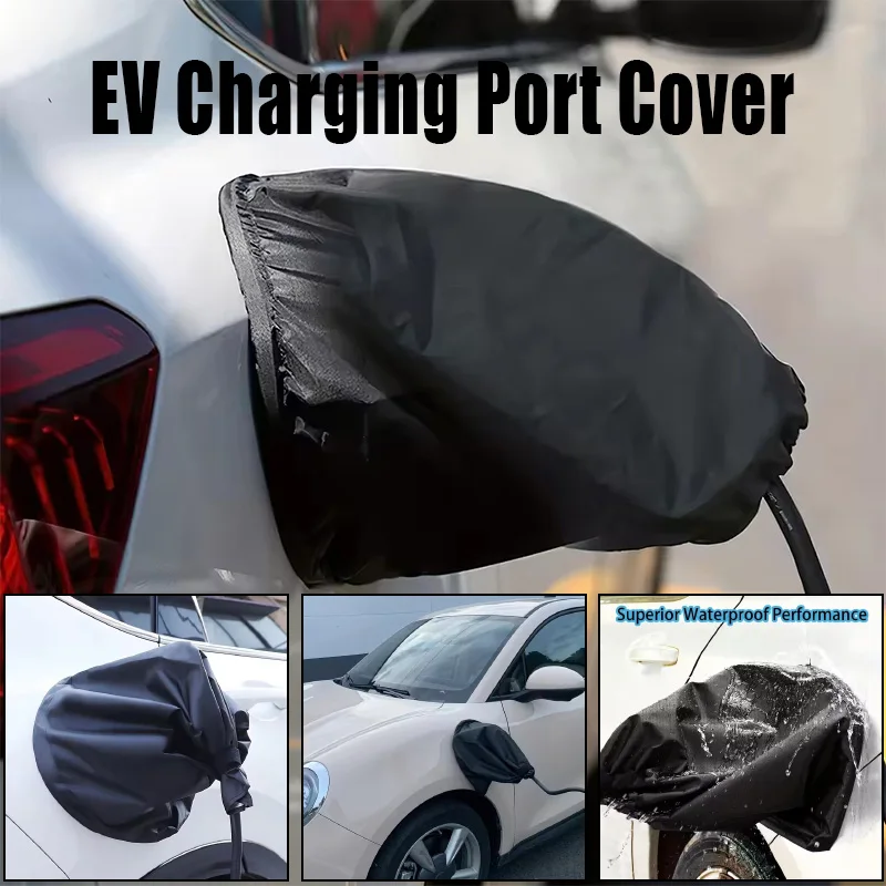 

Magnetic EV Charger Port Cover - Durable, Weatherproof, UV & Snow Resistant, Heat Insulating for Electric Vehicles