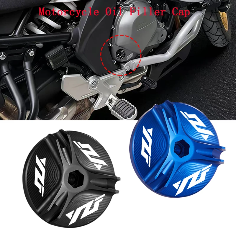 

Motorcycle Engine Oil Filler Cap Oil Plug Cover Accessories For Yamaha YZF R125 R7 R6 R1 R3 YZF-R125 YZF-R7 YZF-R3