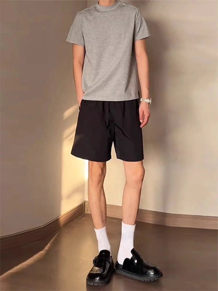 

Мужские летние спортивные брюки Bla Qui-Dry из нейлона для бега, повседневные, прямого кроя, с эластичным поясом, молодежные, модные