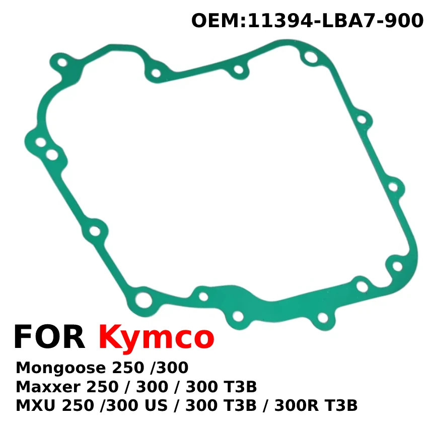

For Kymco Maxxer 250 / 300 T3B, Mongoose 250 / 300, MXU 250 / 300 US / 300R T3B Motorcycle Generator Cover Gasket 11394-LBA7-900