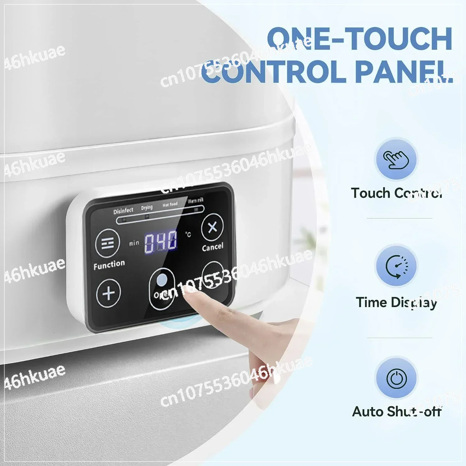 Multifunctional Electric Bottle Steam Warming Cleaning & Drying Machine