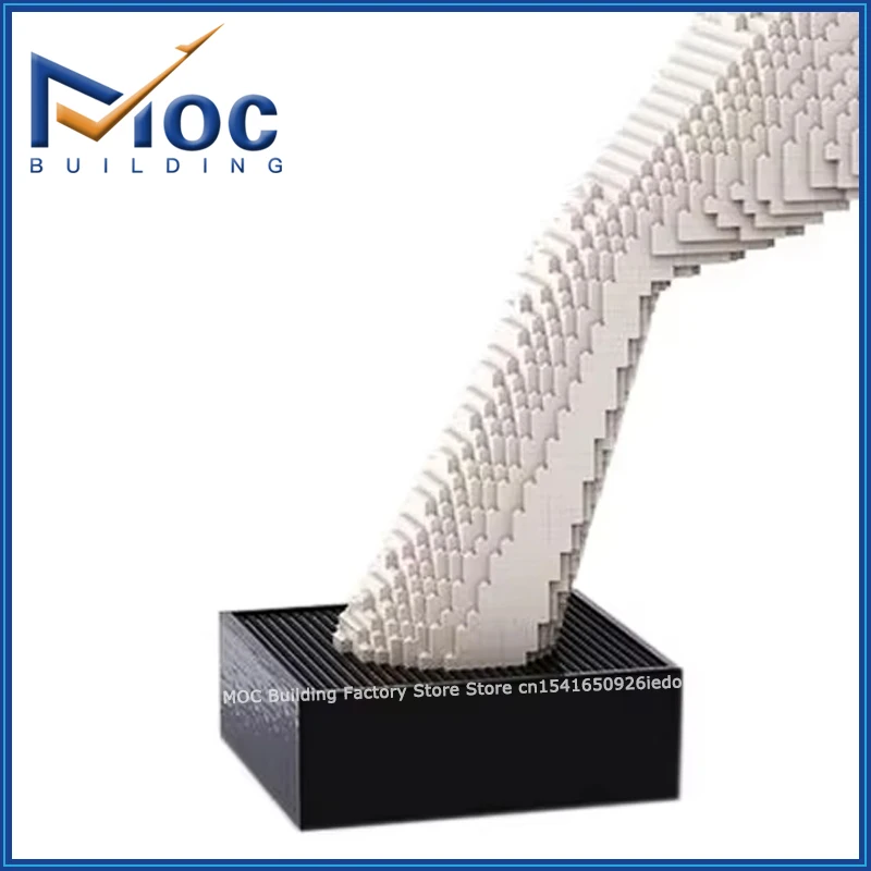 MOC Building Blocks Insect Butterfly Classic Simulation Technology Model DIY Assemble Bricks White Hand-shaped Creative Toy Gift