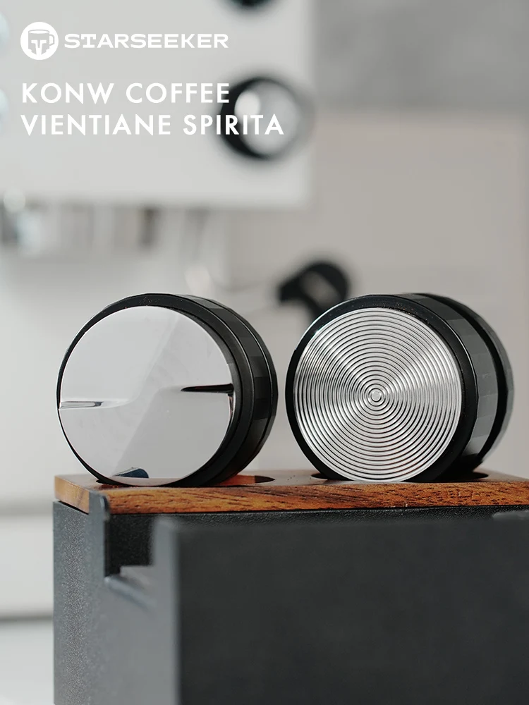 STARSEEKER Coffee Tamper Gravity coffee Distributor 51mm/53.35mm/58.35mm Espresso Home Barista Accessories