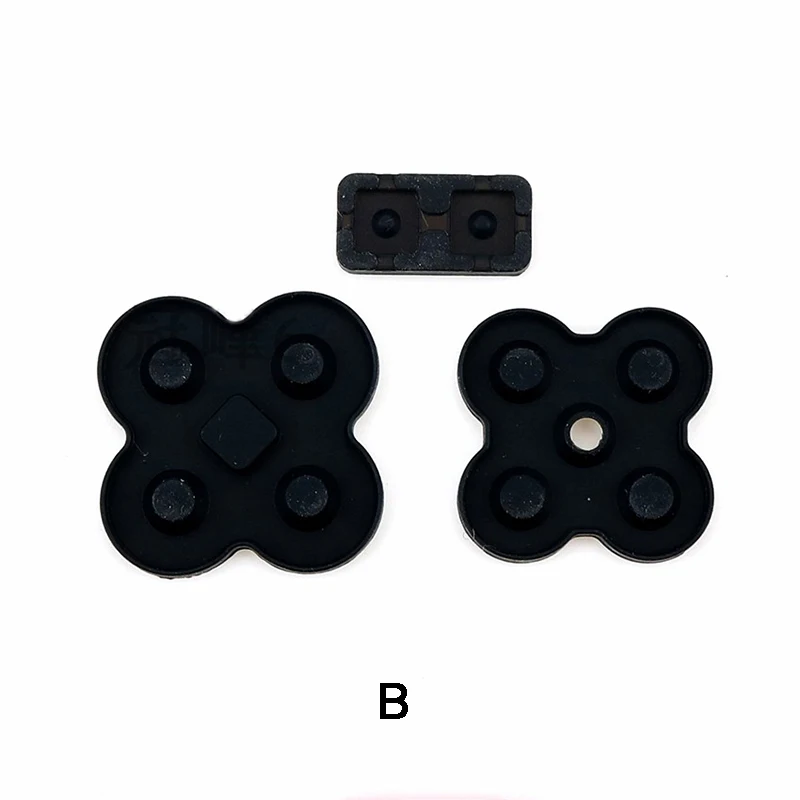 YuXi-Silicone Condutora Adhesive Botões para NDSL, controlador de substituição, Rubber Pad, Key Pads, Mat, condutora, 1Set