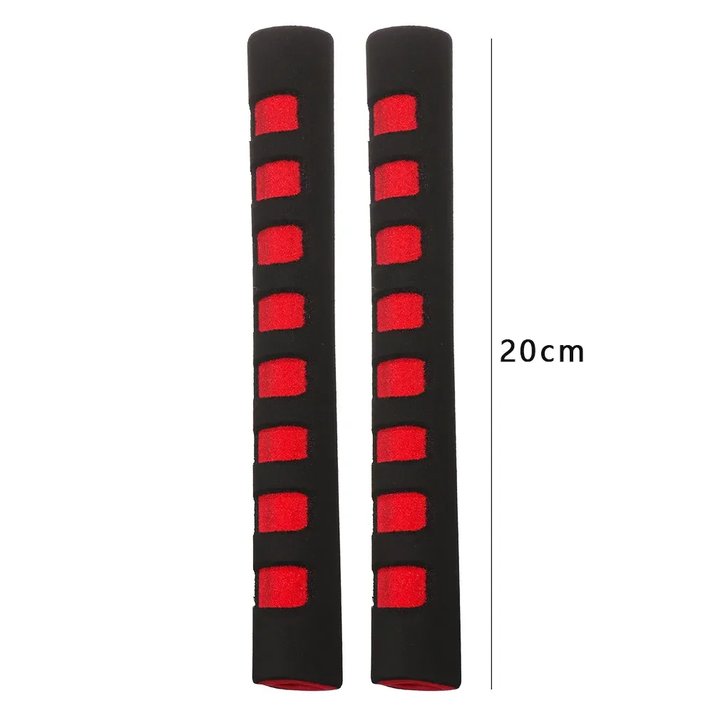 vvocci Stroller Handle Cover EVA Foam Trolley 2Pcs Armrest Cover Self-adhesive High-elastic Protection Baby Stroller Accessory