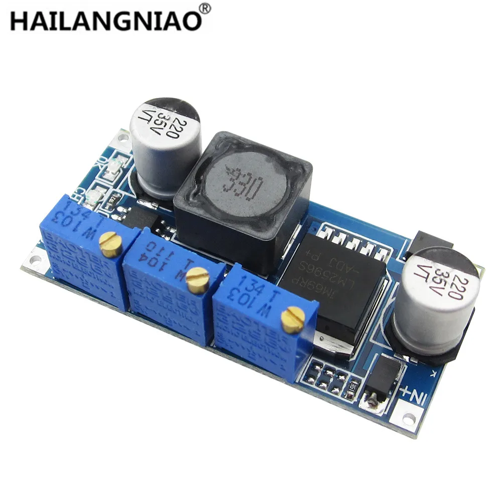BO-01 1PC LM2596 LED Driver DC-DC Step-down Adjustable CC/CV Power Supply Module
