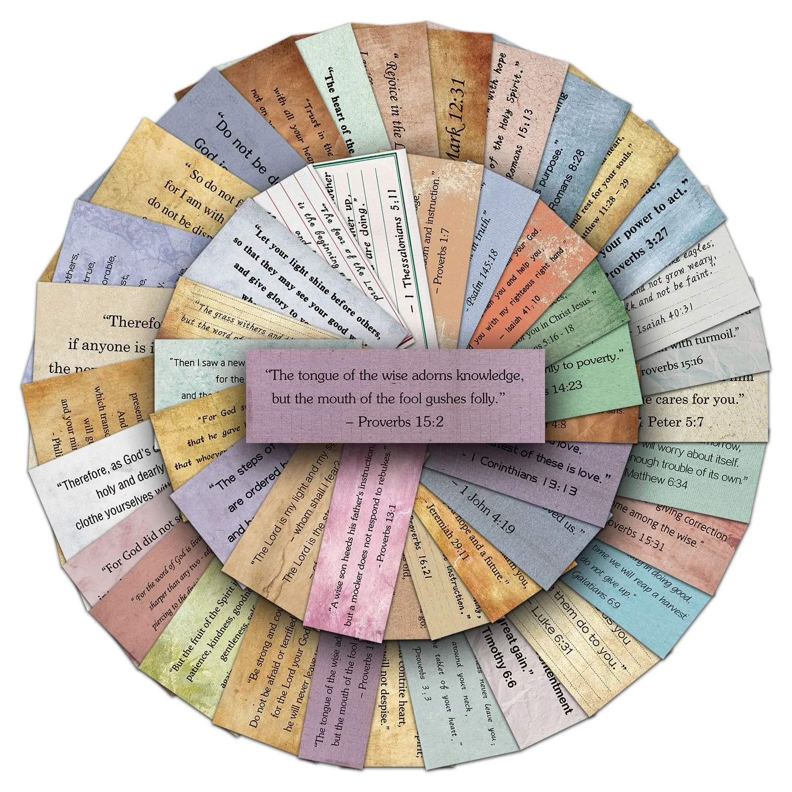 

10/50PCS Classics Bible Quotes Graffiti Stickers Personality Decal Creative DIY Water Cup Mobile Phone Case Stationery Box