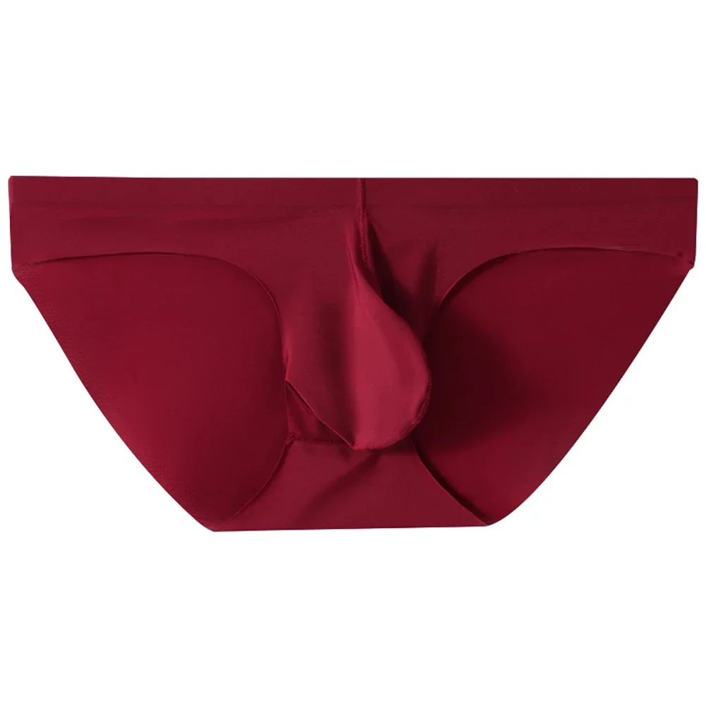 Mn and Respirant Ice injLow Rise Bikini for Men, Bulge Powder, Gstring Briefs, String Underwear, Silver