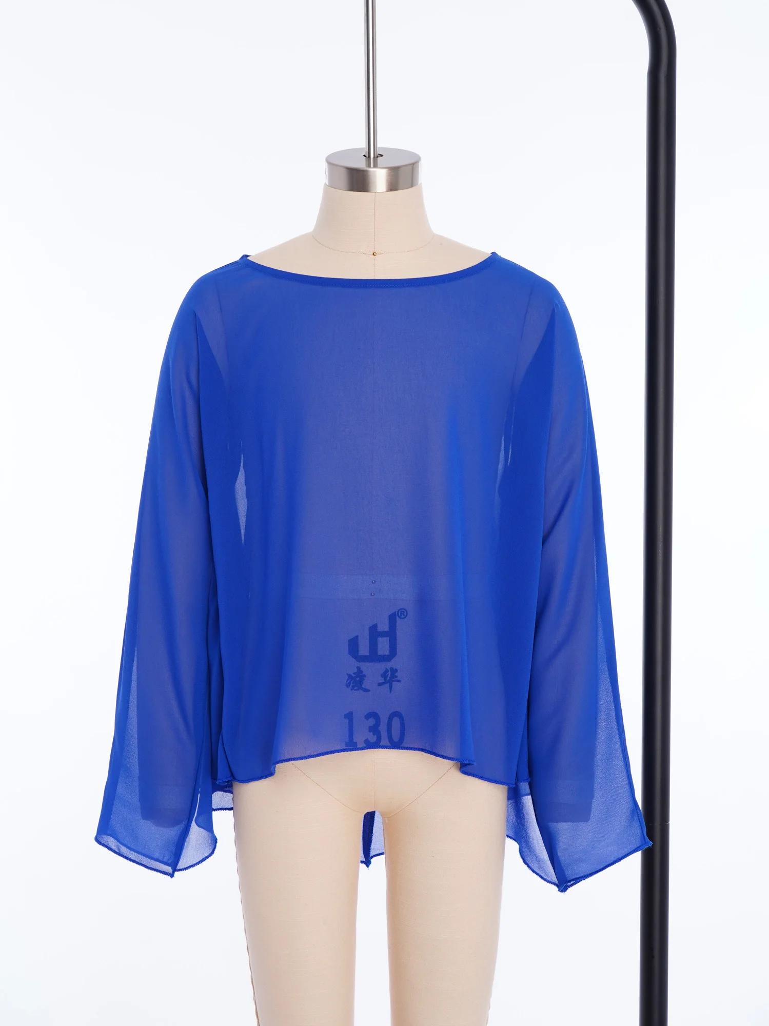 Ragazze Lode Danza Coprispalle Adoro Pullover Manica lunga Chiffon Danza lirica Chiesa Coro Lode liturgico Mantello Scialli Coprispalle