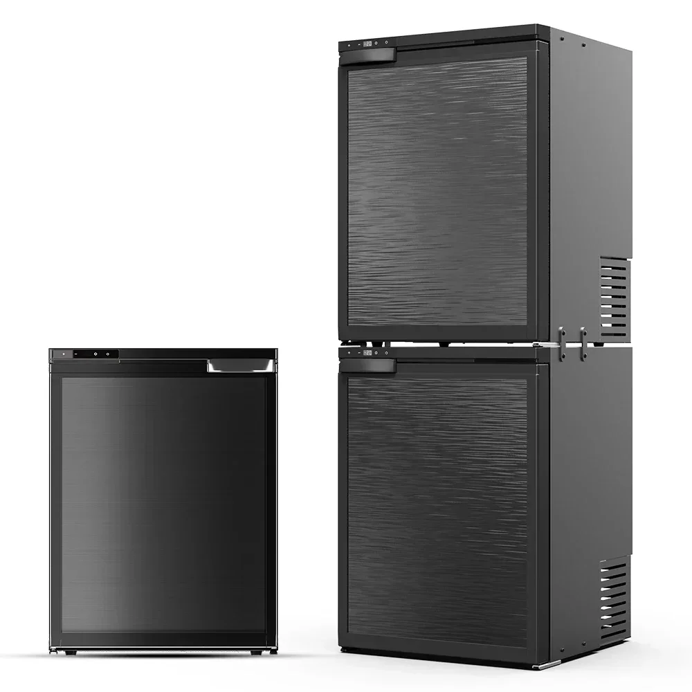 Alpicool CR130 Big Capacity Motorhome RV Travel Car Vehicle Freezer Compact Caravan Fridge 12V Dual Zone Sturdy Refrigerator