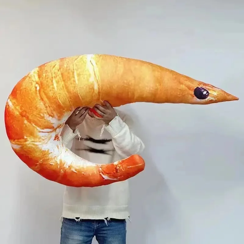 Muñeco de Peluche de Video Magic Apprentice Not a Buddy Sushi CS Mocking Shrimp Head para Todas las Edades, Relleno de Algodón PP, Unisex