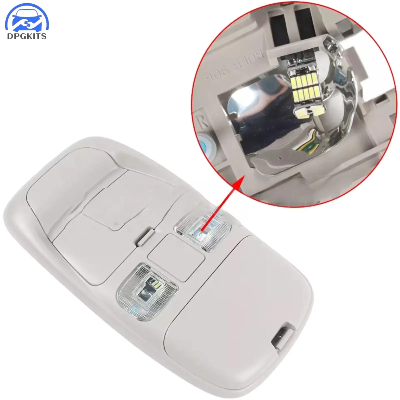 

DPGKITS 1 шт. верхняя консоль купольный светильник для хранения 5 для 1998-2001 Dodge Ram 1500 2500 номер детали 5350657 автомобильные аксессуары РАСПРОДАЖА