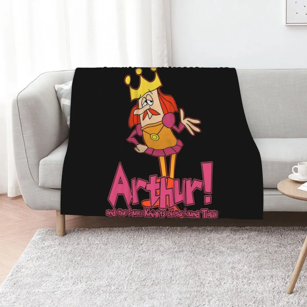 Arthur! Throw Blanket Sofas Decoratives Personalized Gift Loose Cute Furrys Blankets