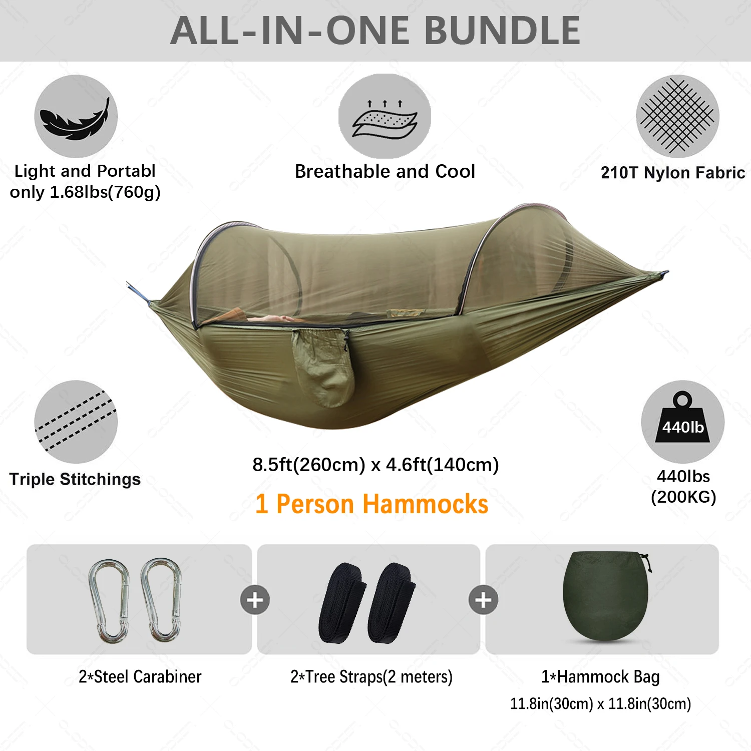 Camping Equipment Shelters Outdoor Garden Swings Furniture Survival Travel Garden Furniture Sets Hanging Hammock Mosquito Net