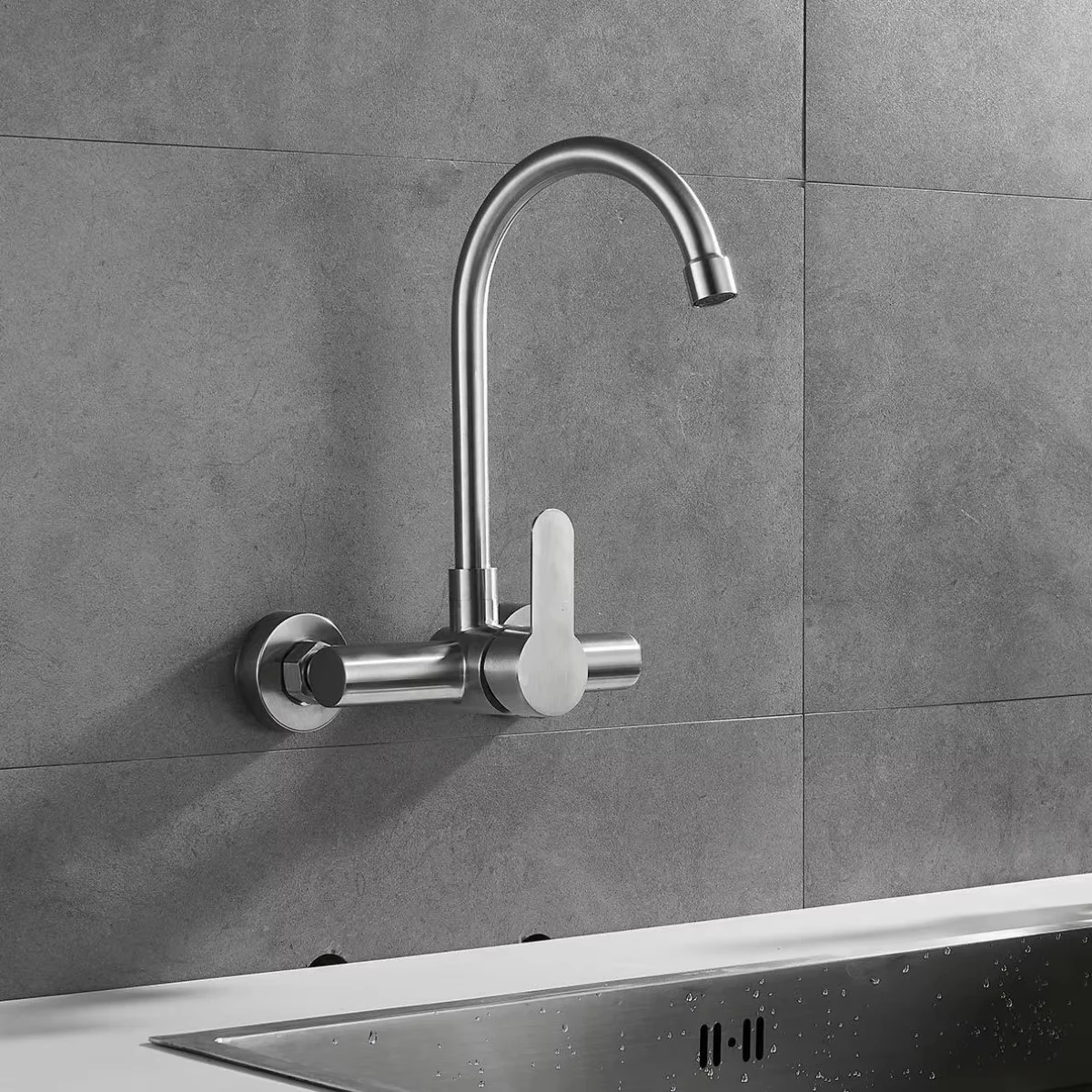 Thumbnail 2 - #20 Popular Wall-Mounted Kitchen Faucets Choices