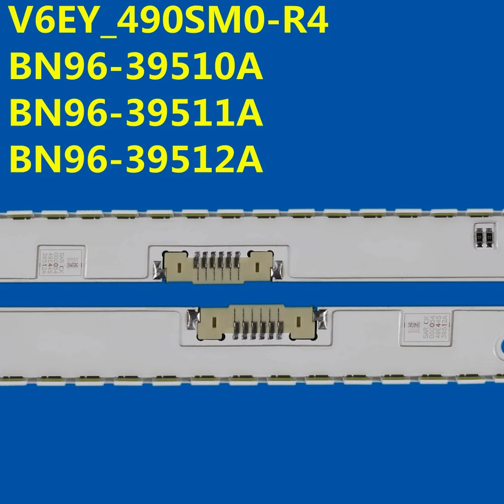 6PCS  LED Backlight Strip For UE49K5510 UE49K5500 UE49K6300  UE49K6400 UE49M5575 UE49M5500 UN49K6500 BN96-39510A 39512A 39511A
