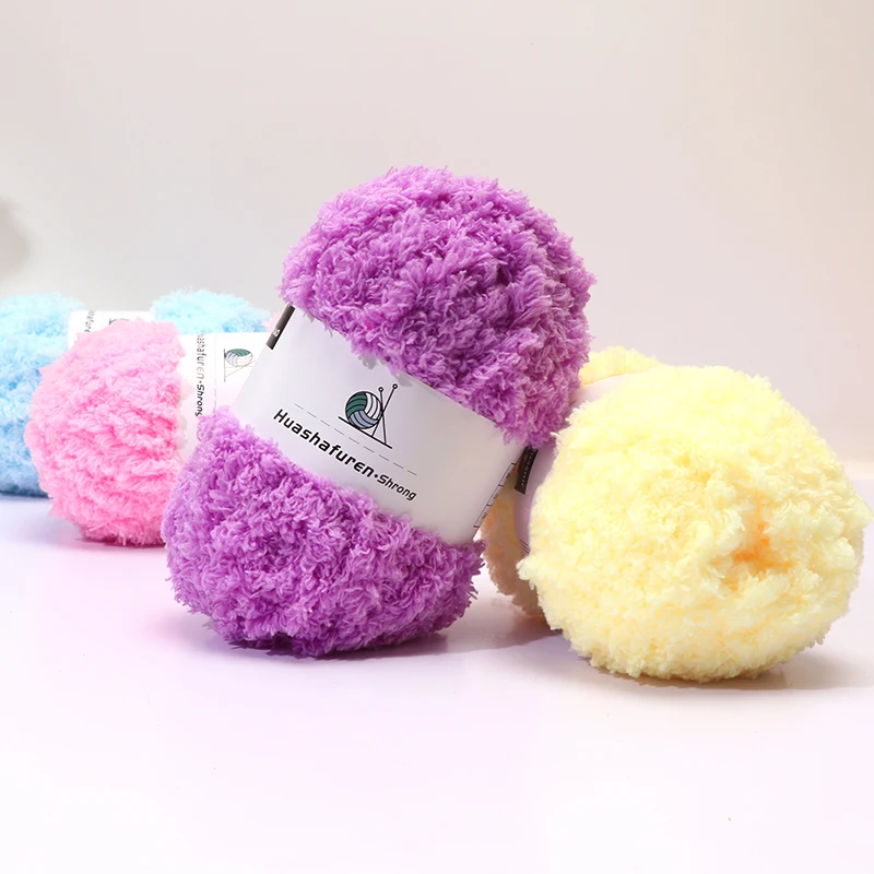 تسعة - جلد الطيور الملون - غزل صوف رقيق صديق للبيئة، مناسب لحياكة الأوشحة بإبر الحياكة. إنها مجموعة المواد f #2