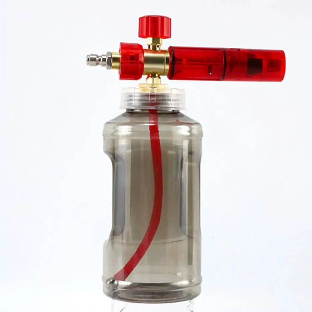High Pressure Foam Dispenser For For Ruihong Adjustable Car Cleaning Tool Transparent Pot With Quarter Inch Quick Connector