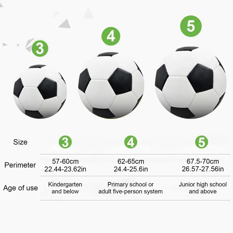 2023 Kids Training Soccer Balls Competition Soccer Balls For Boys Grils Foot Ball Outdoor Equipment Size 3/4/5 Training Sports