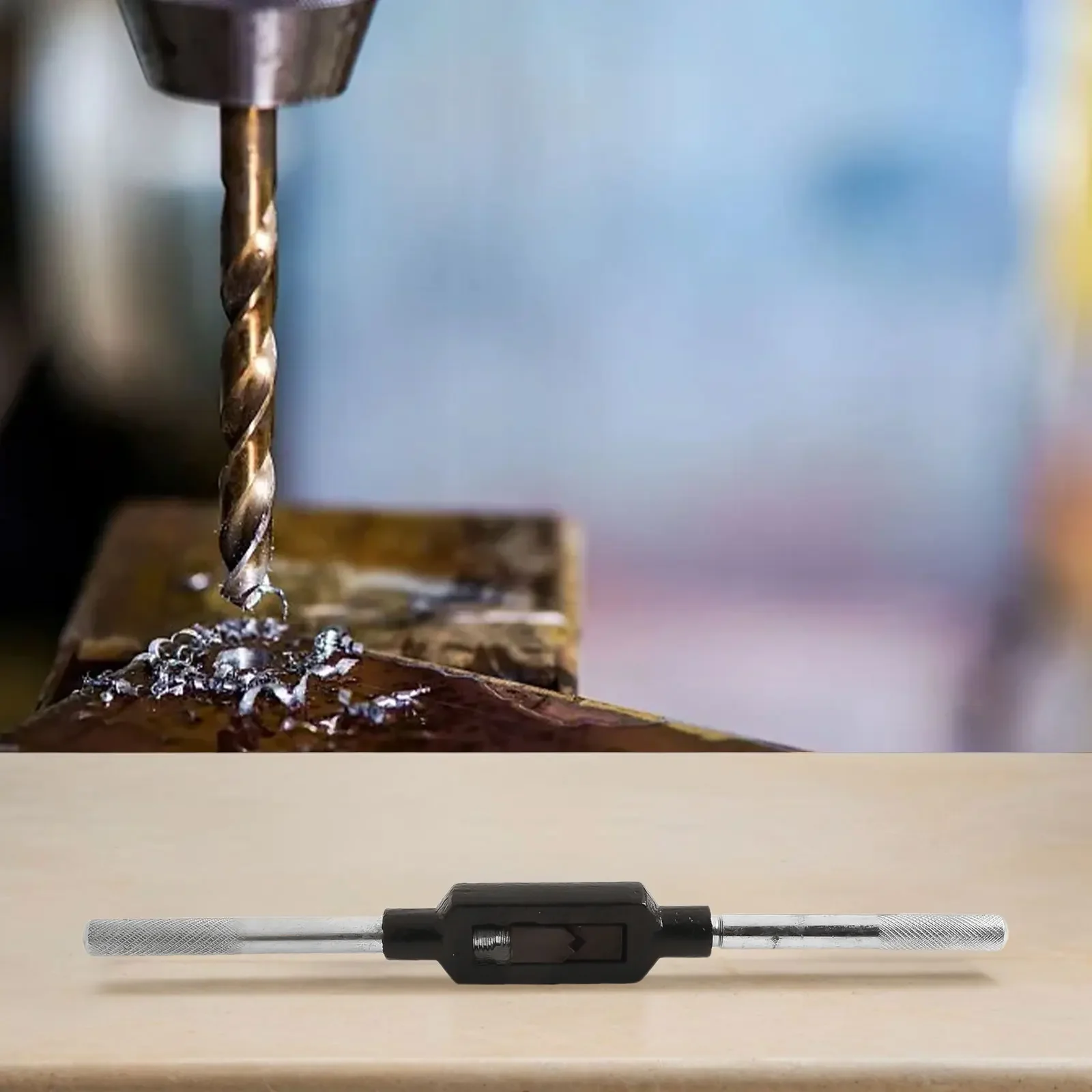 A Must Have For Professionals The Adjustable For Tap Wrench Tailored For Different Thread Sizes Of Four To Twelve Millimeters