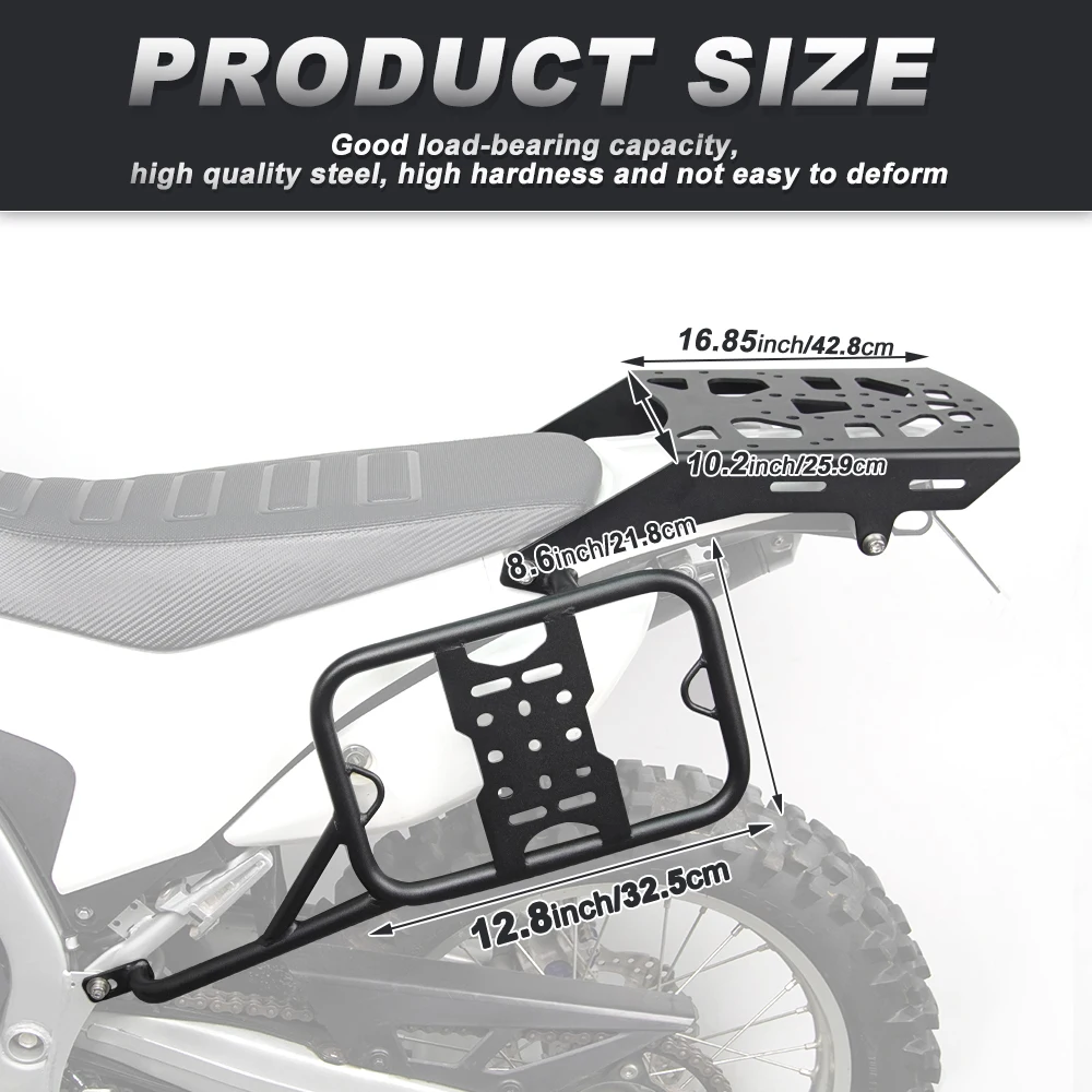 

Rear Luggage Rack Motorcycle Trunk Top Case Panniers Racks Saddlebag Bracket CRF250L 2012-2020 CRF250L Rally 2018-2021 For HONDA