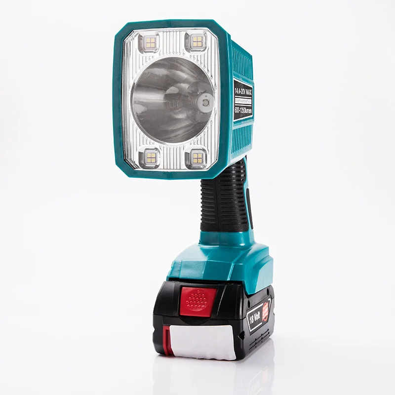 Spotlights Work Light 18w For Bosch 18V Li-Ion Battery Flashlight with USB Outdoor Lighting Portable LED Lamp (NO Battery)