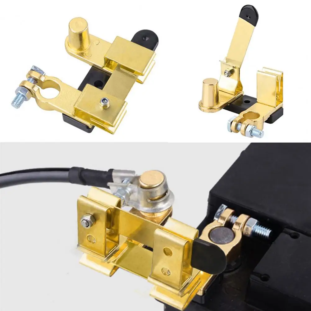 Automotive Truck Power Switch Battery Disconnect Switch for Rv Automotive Boat Universal Fit Battery Cut Off Switch Stable Safe