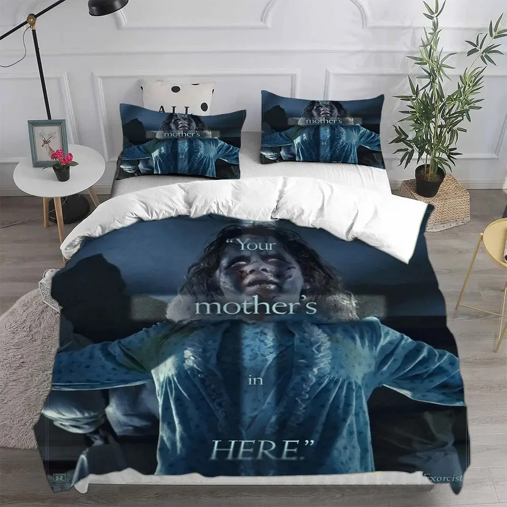 The Exorcist  Bedding Sets Comforter Quilt Bed Cover Duvet Cover Pillow Case 2-3 Pieces Sets Bedroom Decoration Home Supplies